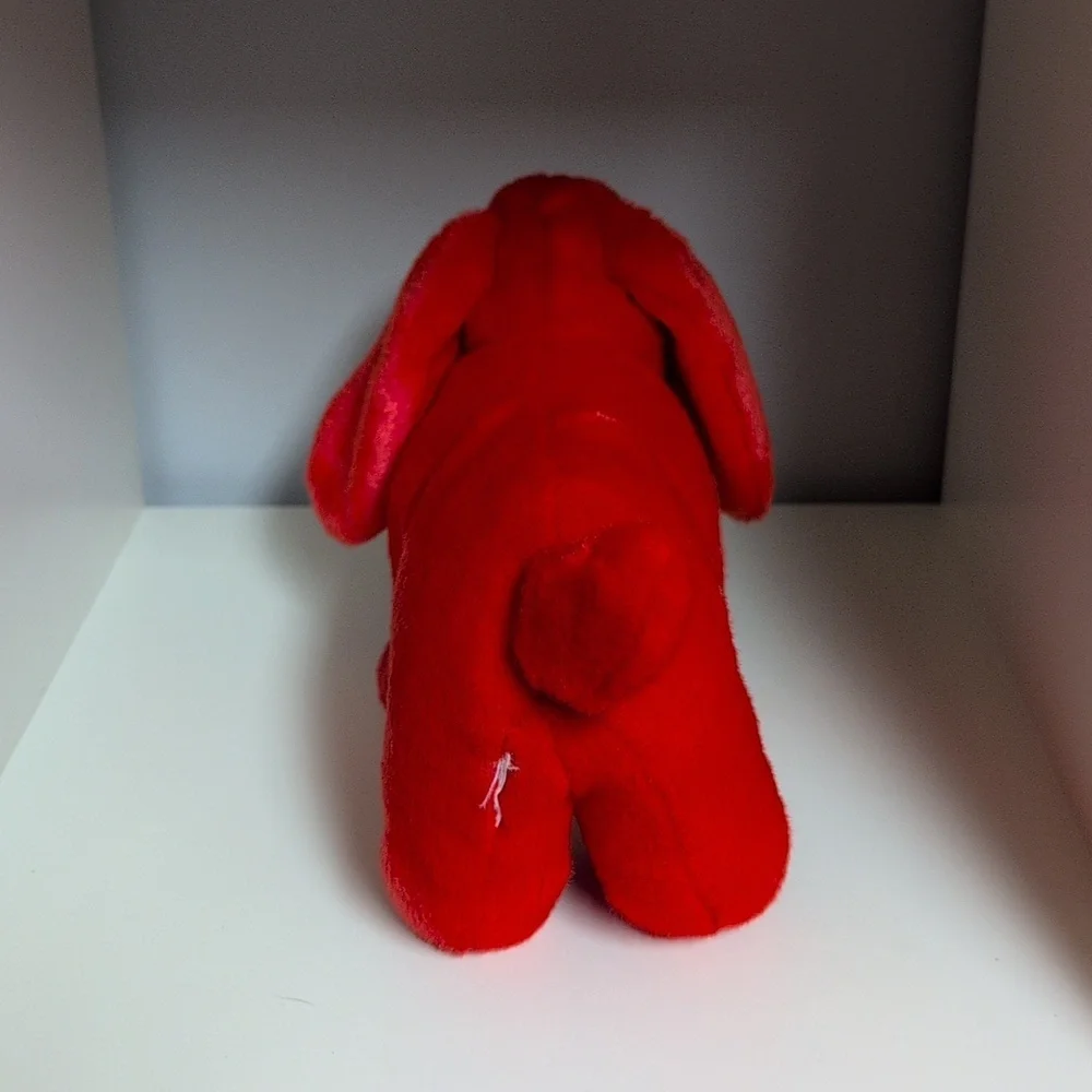 💜2/$20💜 Ty Beanie Buddies Rover The Red Dog Plush, 12", No Tags - Picture 4 of 4